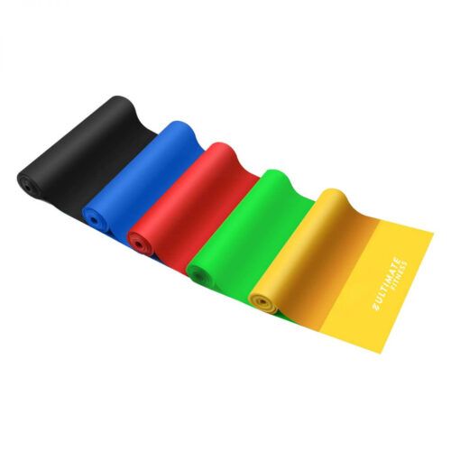 Set of 5 Elastic Resistance Bands
