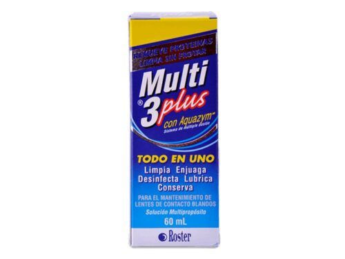 Multi-3 plus Multipurpose solution 60 ml