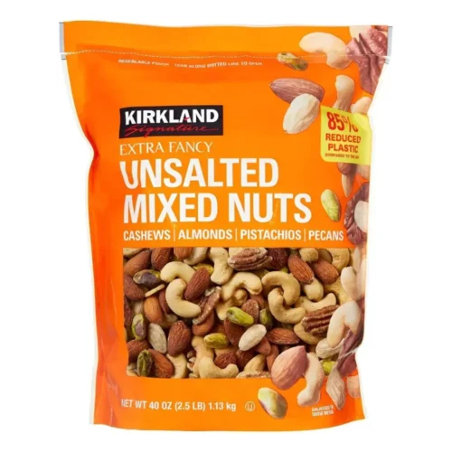 Kirkland Unsalted Mixed Nuts 1.13kg
