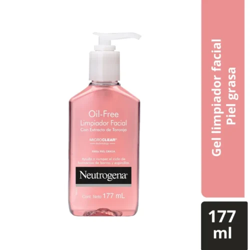 Neutrogena Oil-Free Grapefruit Facial Cleansing Gel 177ml