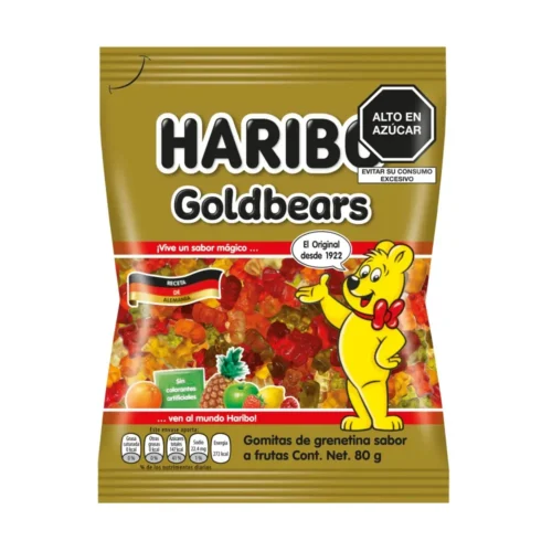 Haribo Golbears Chewable Gummies 80g (Gummy bear)