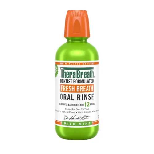 Thera Breath Mild Mint Mouthwash 473ml