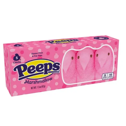 Peeps Marshmallow Chicks 5 oz., 5 pieces