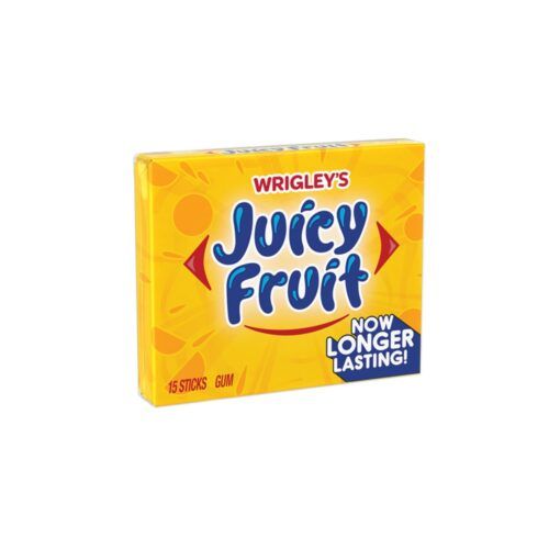 Wrigley's Juicy Fruit Gum, 15 pieces