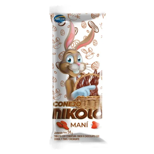Nikolo Easter Bunny Chocolate, 24g