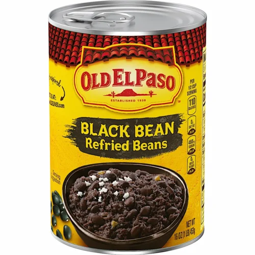 Old El Paso Black Bean Refried Beans, 16 oz.