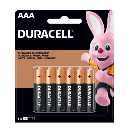 Duracell AAA 1500 X 6 batteries