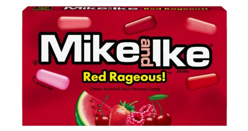 Mike and Ike Red Rageous! Box, 4.25 oz