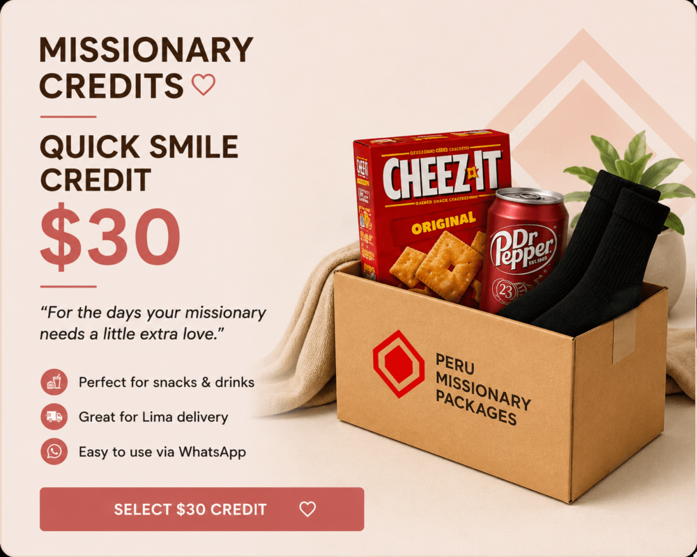 Peru Missionary Packages