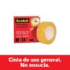 3M Scotch 550 Clear Adhesive Tape, 19 mm x 33 m (Non-staining)