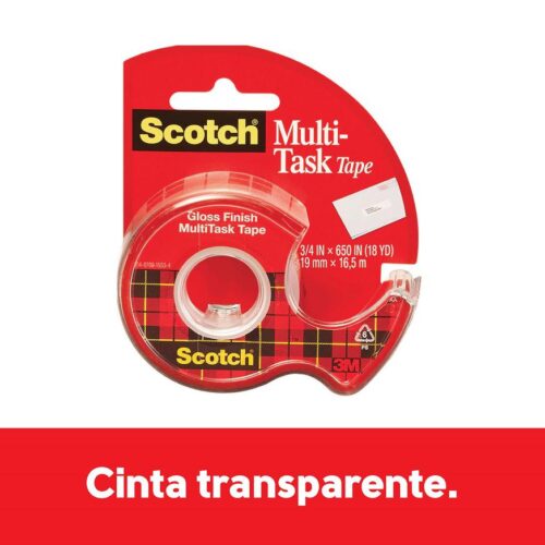 3M Scotch Multitask Tape, 19 mm x 16.5 m, with Dispenser