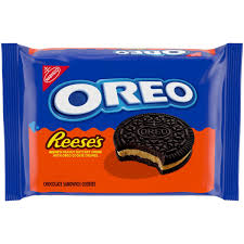 Oreo Reese's Peanut Buttery Creme Chocolate Sandwich Cookies